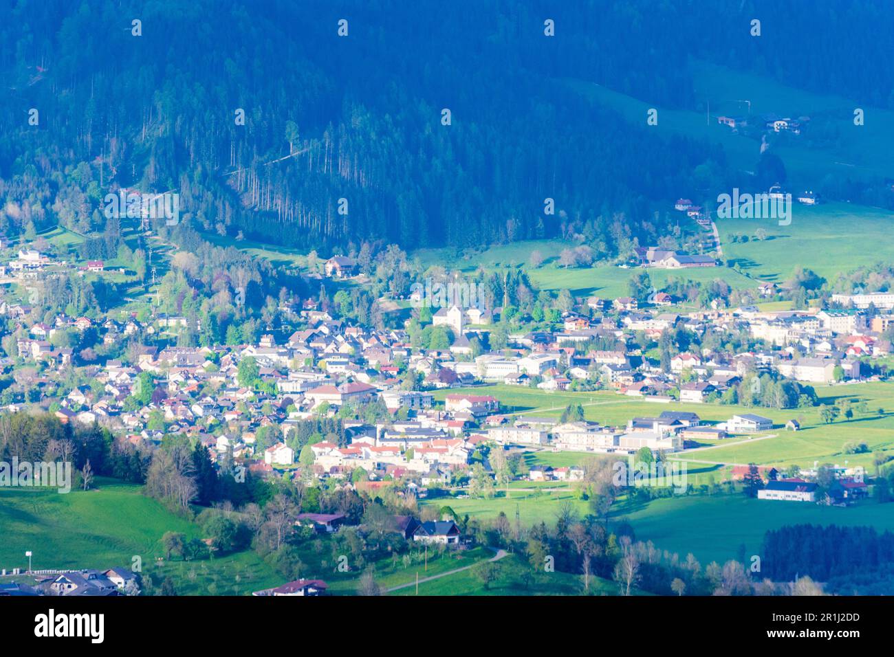 Windischgarsten: town Windischgarsten in Pyhrn-Priel, Oberösterreich, Upper Austria, Austria Stock Photo
