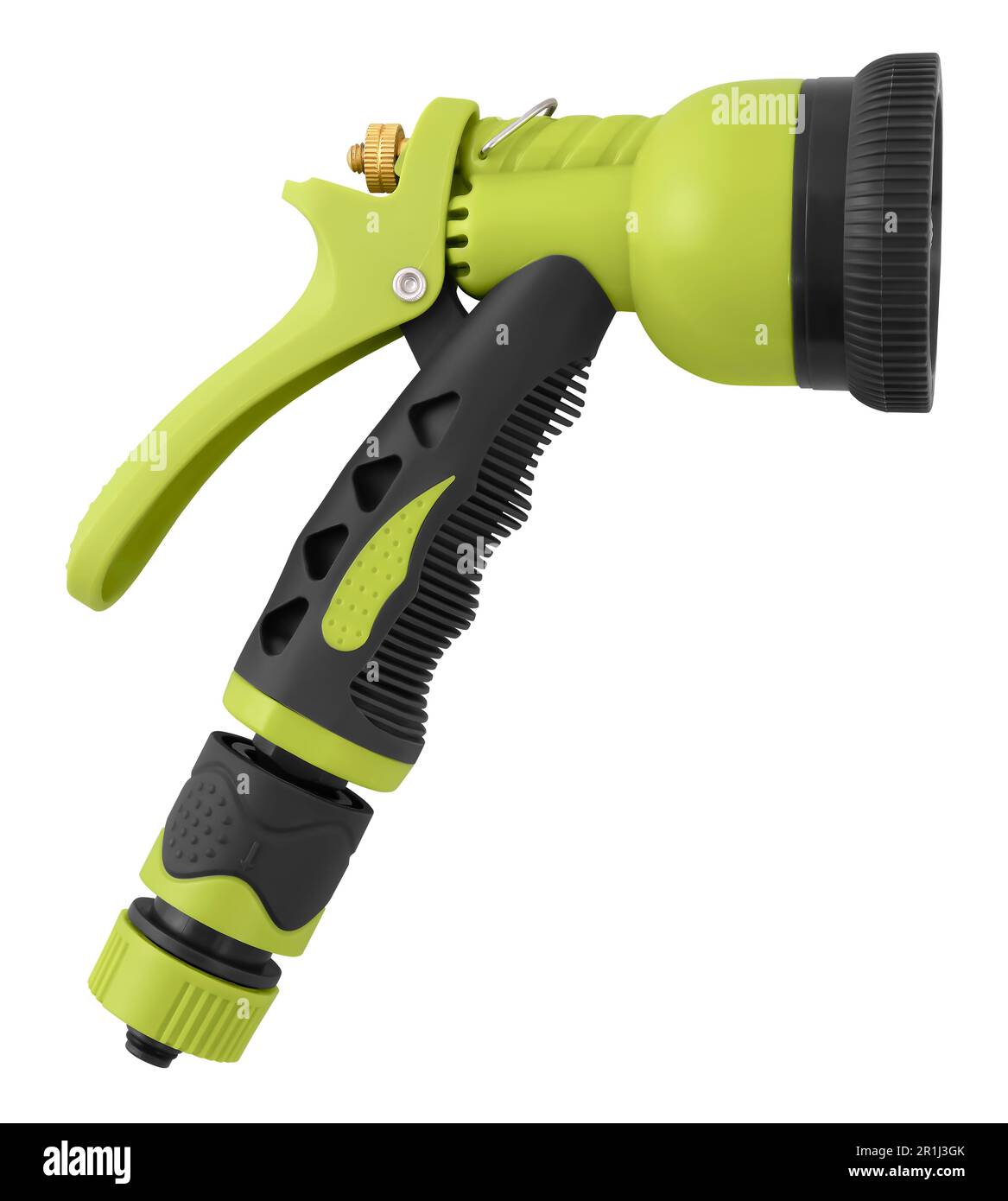 Gardening tool equipment. Garden Hose Pipe Spray Gun for lawn watering