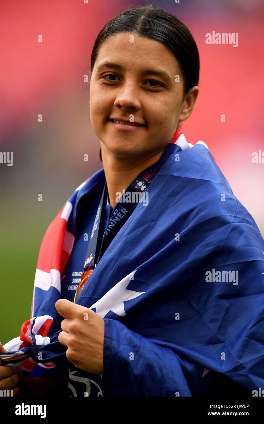 Sam kerr fa cup 2023 wembley hi-res stock photography and images - Alamy