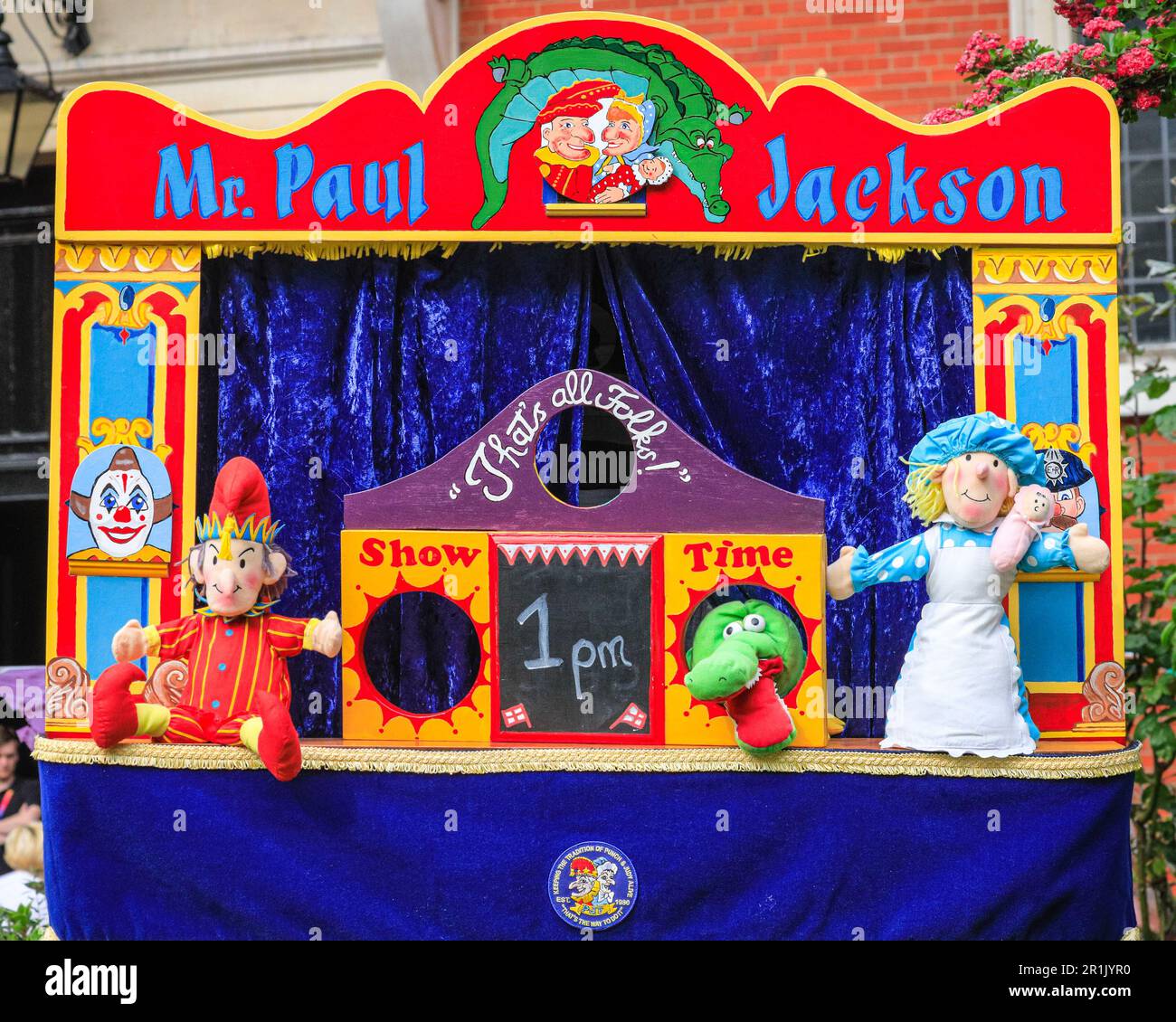 London, UK. 14th May, 2023. A colourful scene from Mr. Paul Jackson's