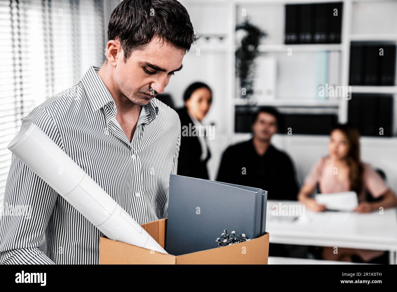 Handwriting text writing Dismissal From Work. Concept meaning Terminated  from Employment for reason Get fired Vertical Zigzag Lines Alternate Color  in Stock Photo - Alamy