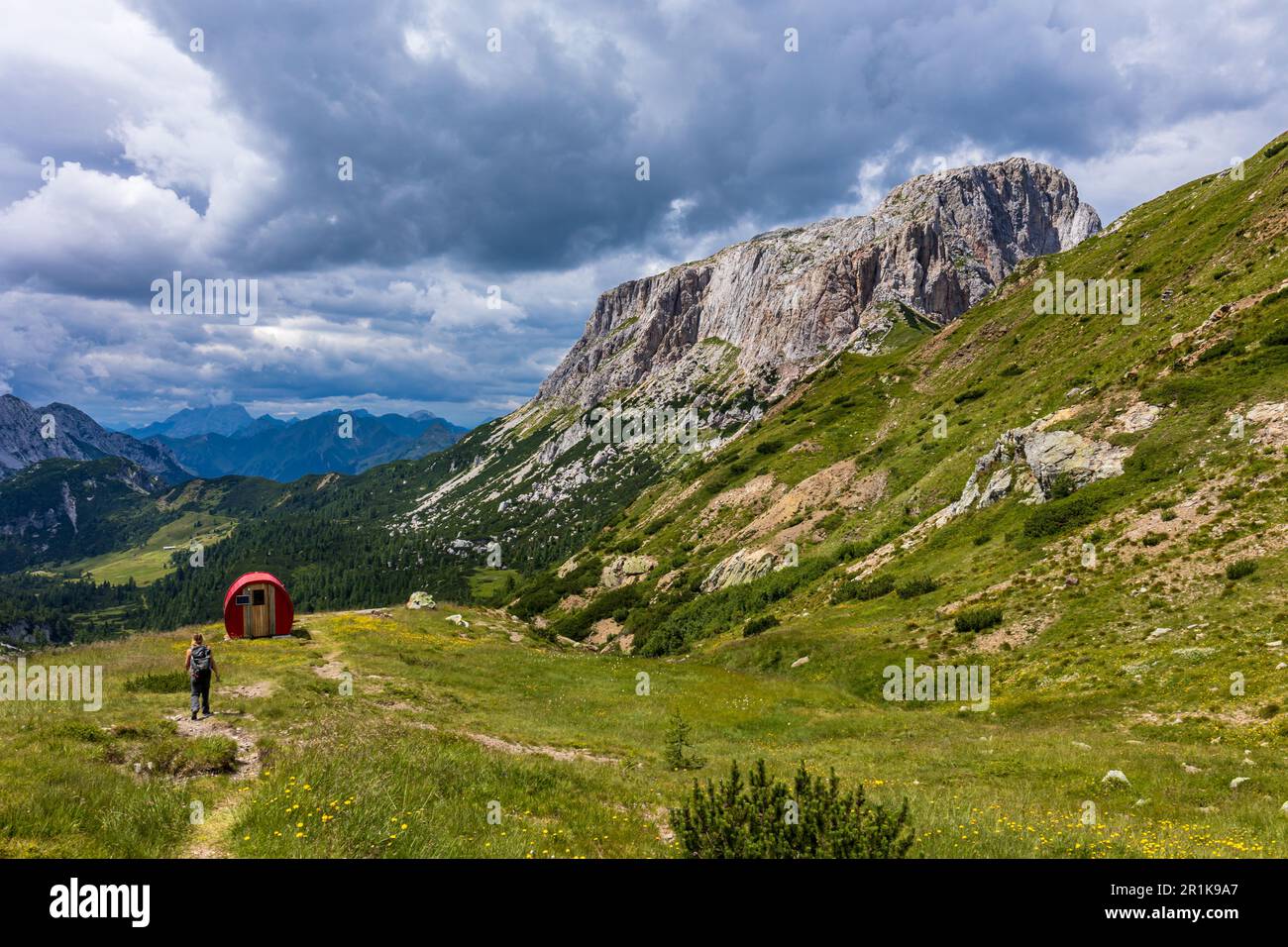 Summer day in the alps of Friuli-Venezia Giulia, Italy Stock Photo - Alamy