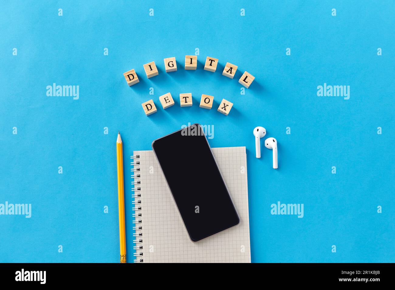 Digital detox concept words hi-res stock photography and images - Alamy