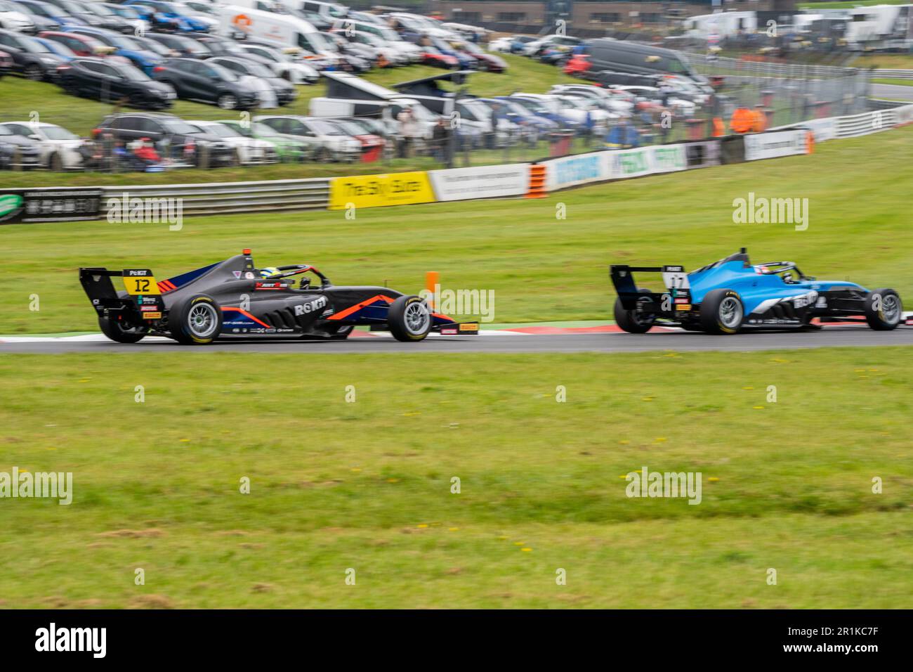 ROKIT F4 British Championship at Brands Hatch, Longfield, England on 6