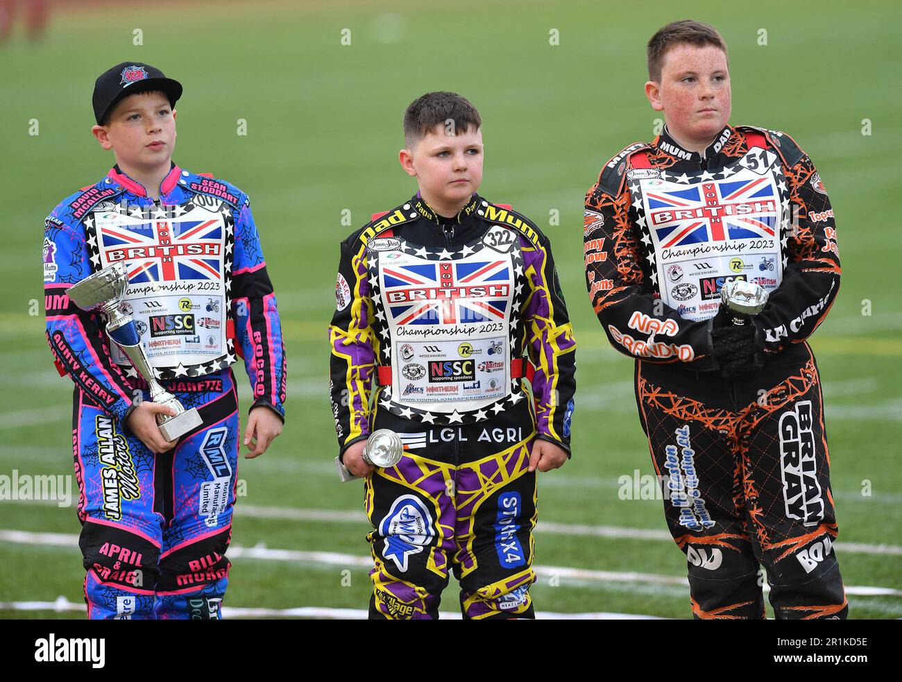Rocco Webb and Lewis Hague and Liam Morris during the British Youth