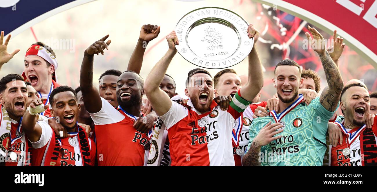 ROTTERDAM The championship bowl is for Feyenoord after the Dutch