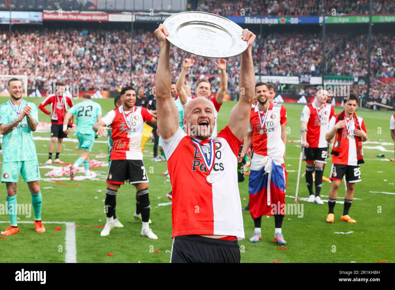 14052023 Sport Feyenoord v Go Ahead ROTTERDAM, NETHERLANDS MAY 14