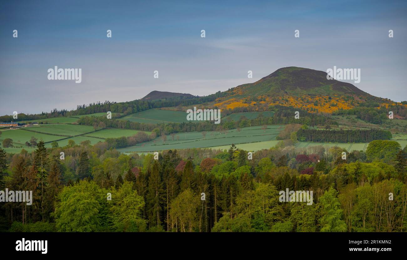 Scott's View, Scottish Borders, Scotland, UK. 14th May 2023. Weather