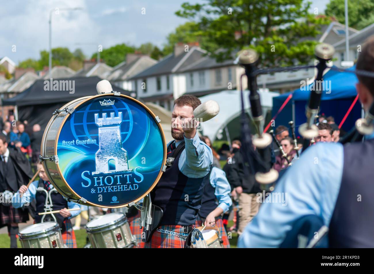 Gourock, Scotland, UK. 14th May, 2023. The annual Gourock Highland