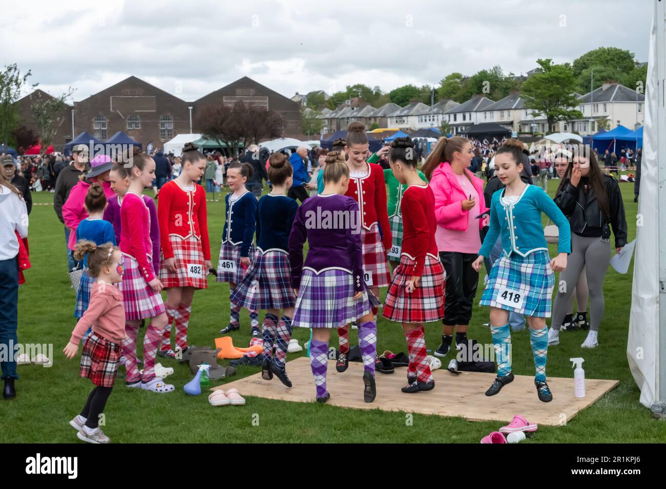 Gourock, Scotland, UK. 14th May, 2023. The annual Gourock Highland