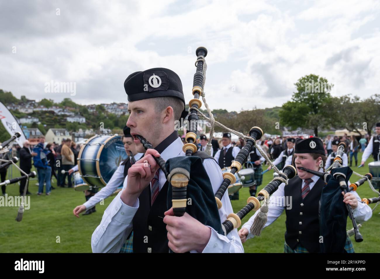 Gourock, Scotland, UK. 14th May, 2023. The annual Gourock Highland