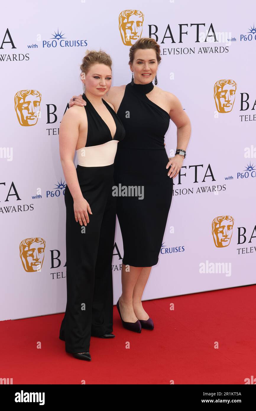 Kate Winslet And Mia Threapleton, BAFTA Television Awards With P&O ...