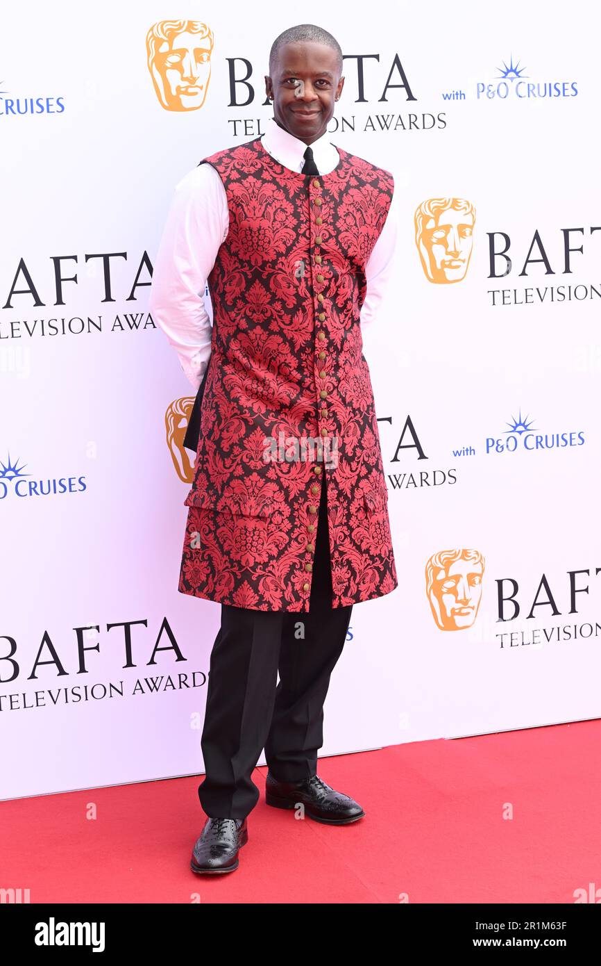 London, UK. 14th May, 2023. Adrian Lester attending the Bafta