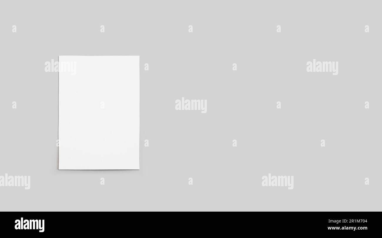 Blank branding stationery set isolated on grey as template for identity