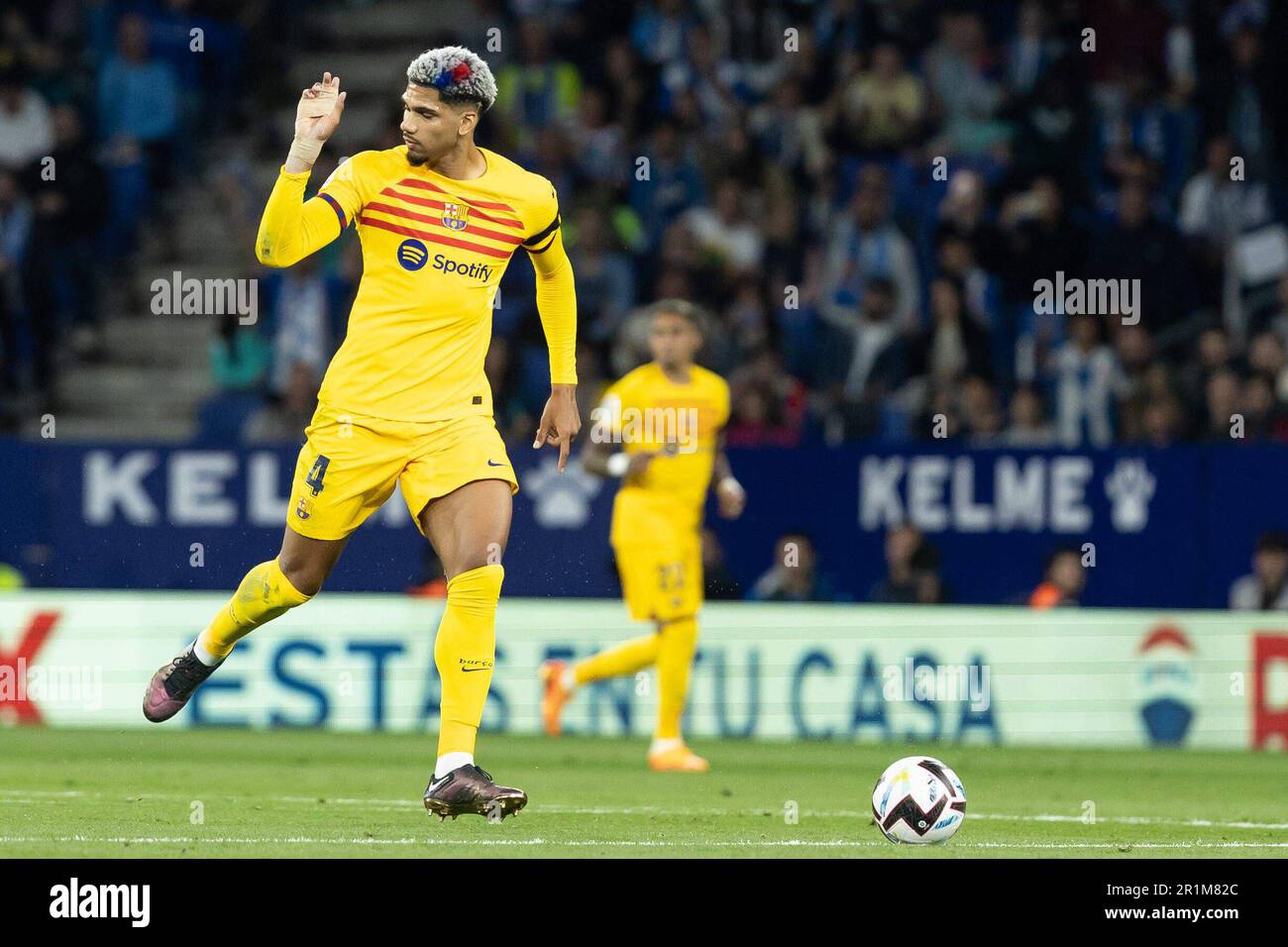Barcelona, Spain. 14th May, 2023. Spanish La Liga soccer match Espanyol