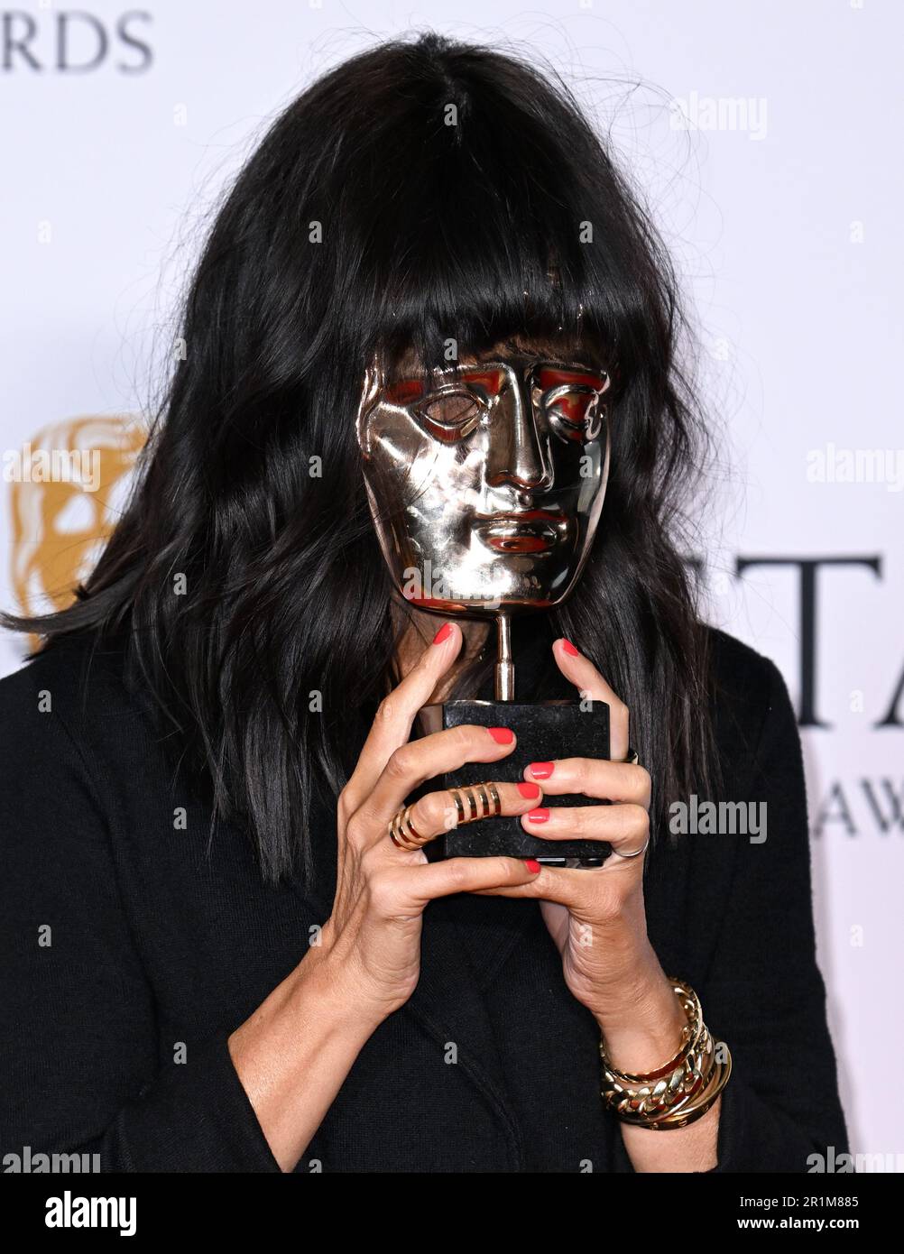 London, UK. 14th May, 2023. London, UK. May 14th, 2023. Claudia Winkleman at the BAFTA Television Awards with P&O Cruises, the Royal Festival Hall, London. Credit: Doug Peters/Alamy Live News Stock Photo