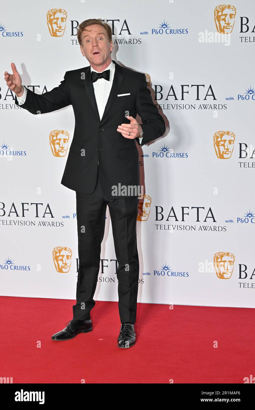 London, UK. 14th May, 2023. Royal Festival Hall, London, UK on May 14 2023. Damien Lewis at the BAFTA 2023 Television Awards with P&O Cruises at the Royal Festival Hall, London, UK on May 14 2023. Credit: Francis Knight/Alamy Live News Stock Photo