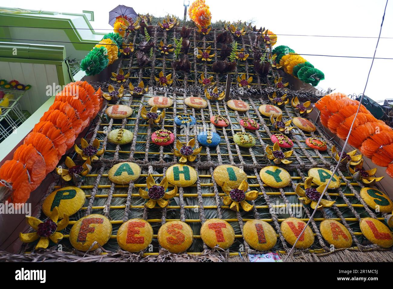 Lucban, Philippines. 15th May, 2023. Pahiyas Festival is the most