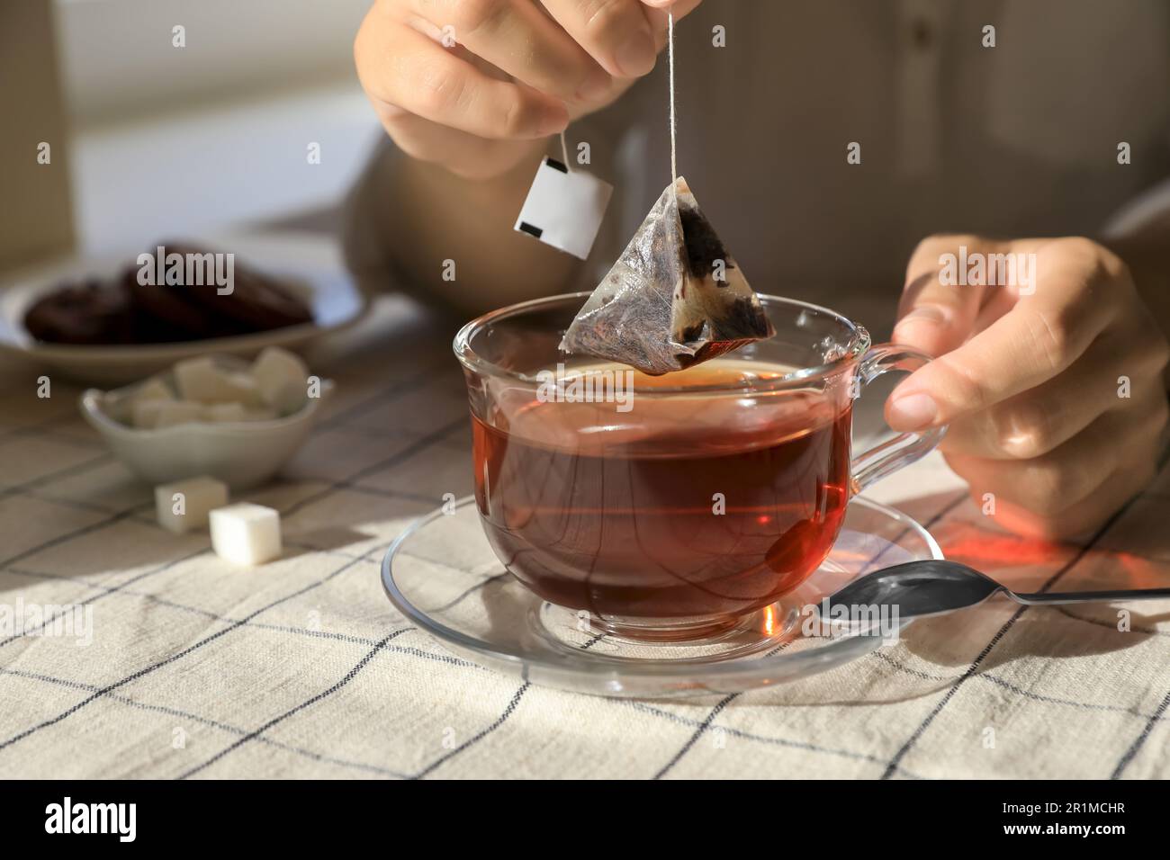 woman-taking-tea-bag-hi-res-stock-photography-and-images-alamy
