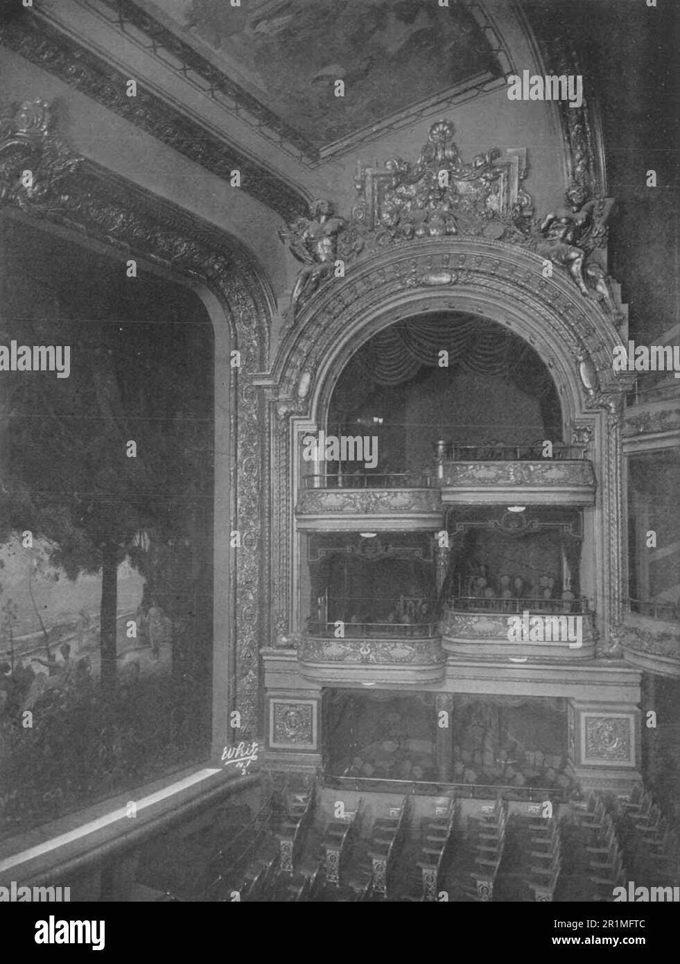 Columbia Theatre interior view Stock Photo - Alamy