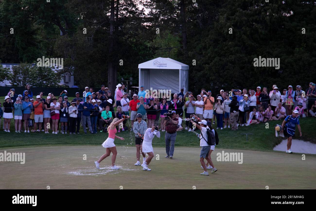 Clifton, NJ. 14th May, 2023. Final day of play and playoff at the