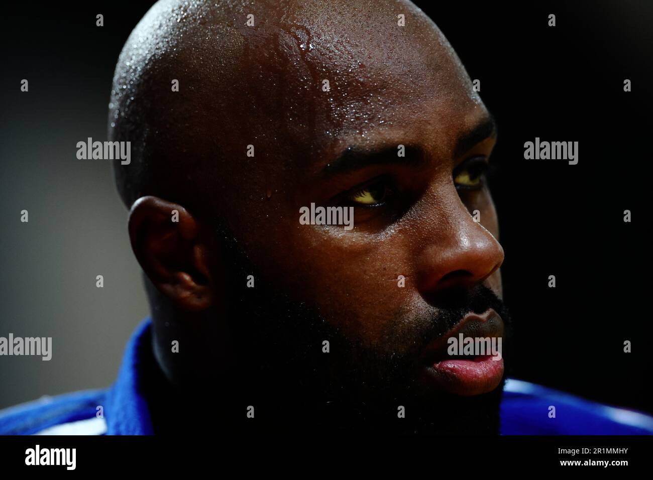 Teddy Riner (FRA), MAY13, 2023 -Judo : World Judo Championships Doha 2023 warmup before the competition at Ali Bin Hamad Al Attiyah Arena, Doha, Qatar. Credit: Naoki Nishimura/AFLO SPORT/Alamy Live News Stock Photo