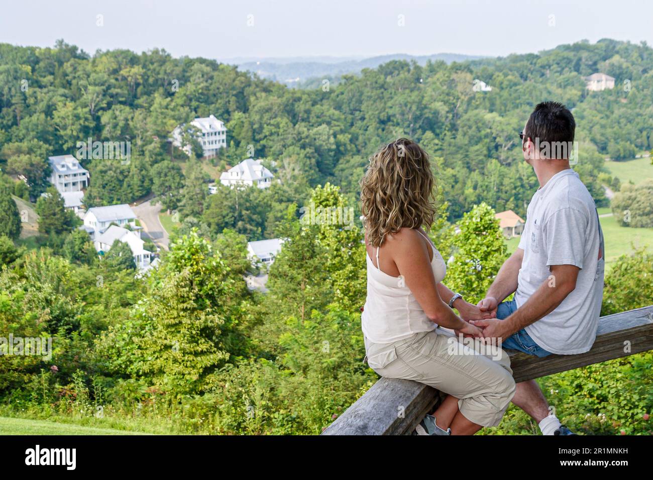 Sevierville Tennessee,Smoky Mountains,Hidden Mountain Resort,visitors travel traveling tour tourist tourism landmark landmarks culture cultural,vacati Stock Photo