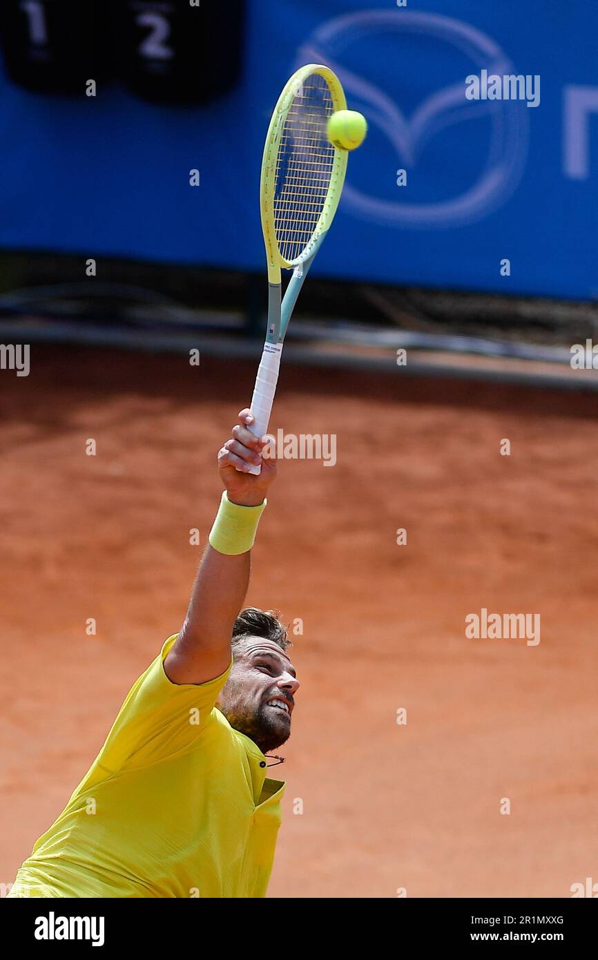 Turin, Italy. 14th May, 2023. Italy, Turin 14/05/23Circolo della Stampa  Sporting ATP Challenger 175 Qualifiers Piedmont Open Intesa Sanpaolo  Stefano Napolitano (Ita) Credit: Independent Photo Agency/Alamy Live News  Stock Photo - Alamy