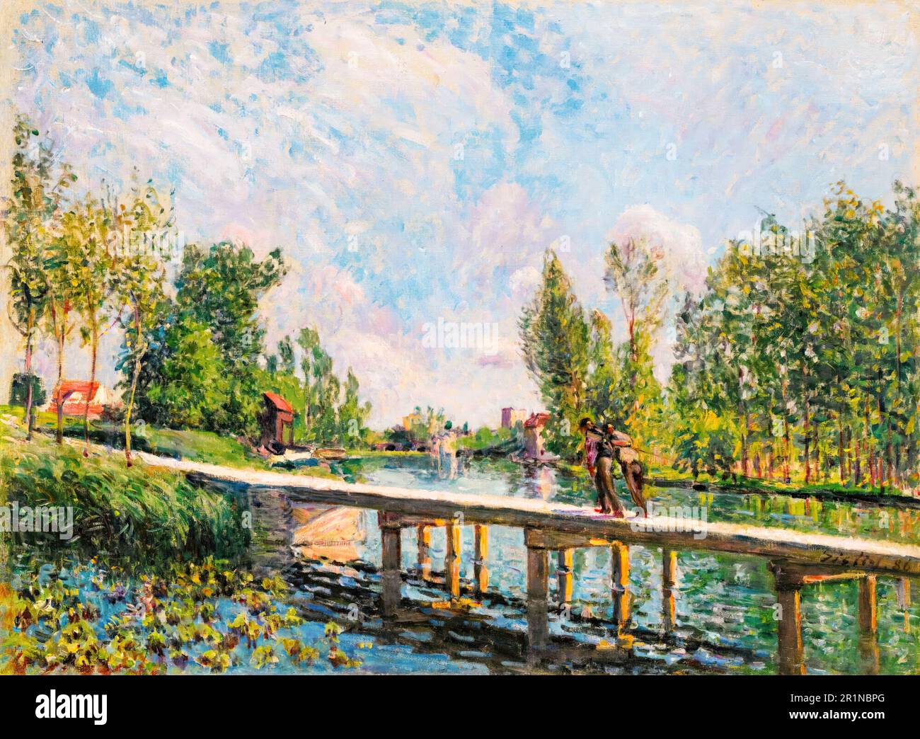 Canal du loing chemin de halage hires stock photography and images Alamy