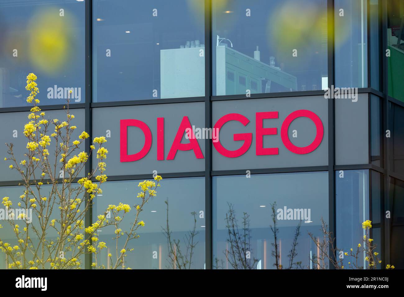 Diageo Headquarters in Edinburgh Park South Gyle. Stock Photo