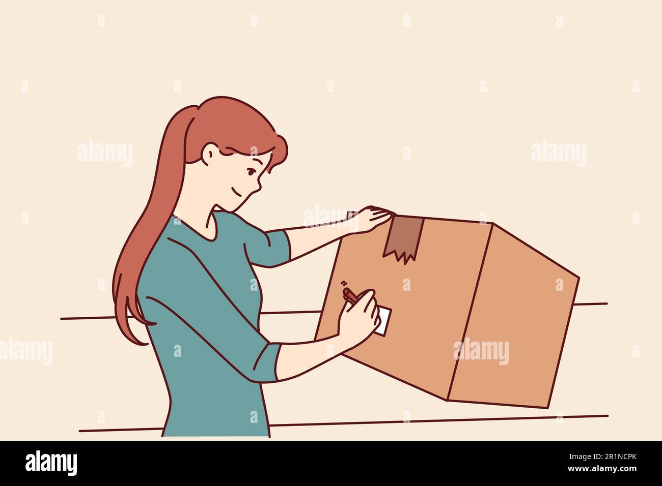Before shipping Stock Vector Images Alamy