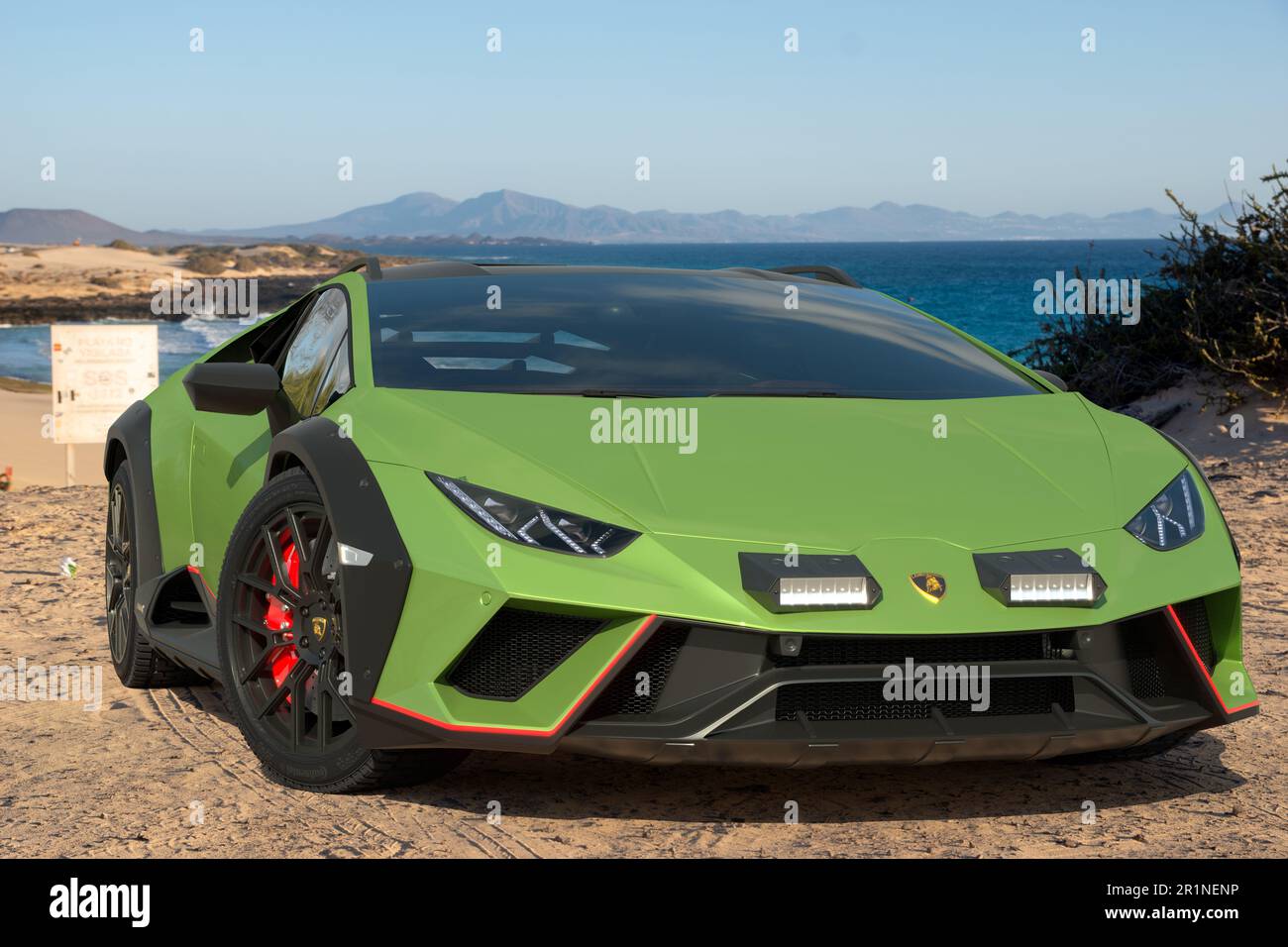 Huracan Sterrato. for offroad driving Stock