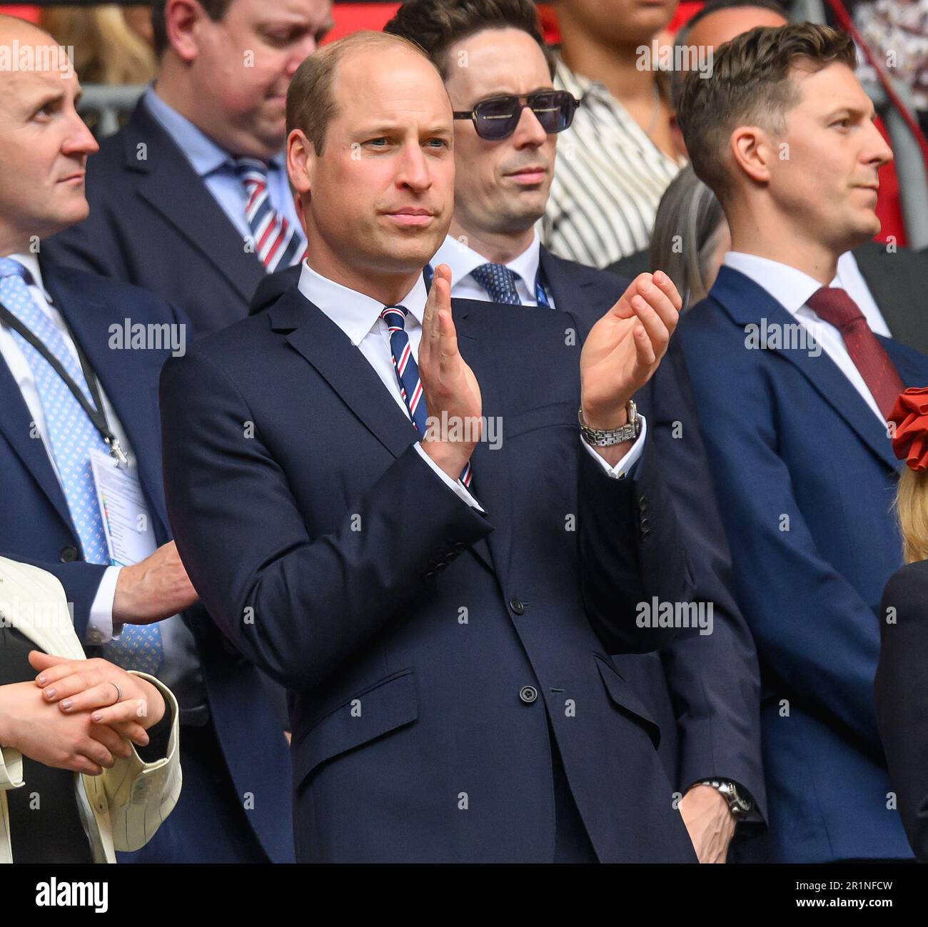 Chelsea v Manchester United - Vitality Women's FA Cup - Final - Wembley Stadium HRH William Prince Of, UK. 14th May, 2023. during the Vitality Women's FA Cup final match at Wembley Stadium, London. Picture Credit: Mark Pain/Alamy Live News Stock Photo