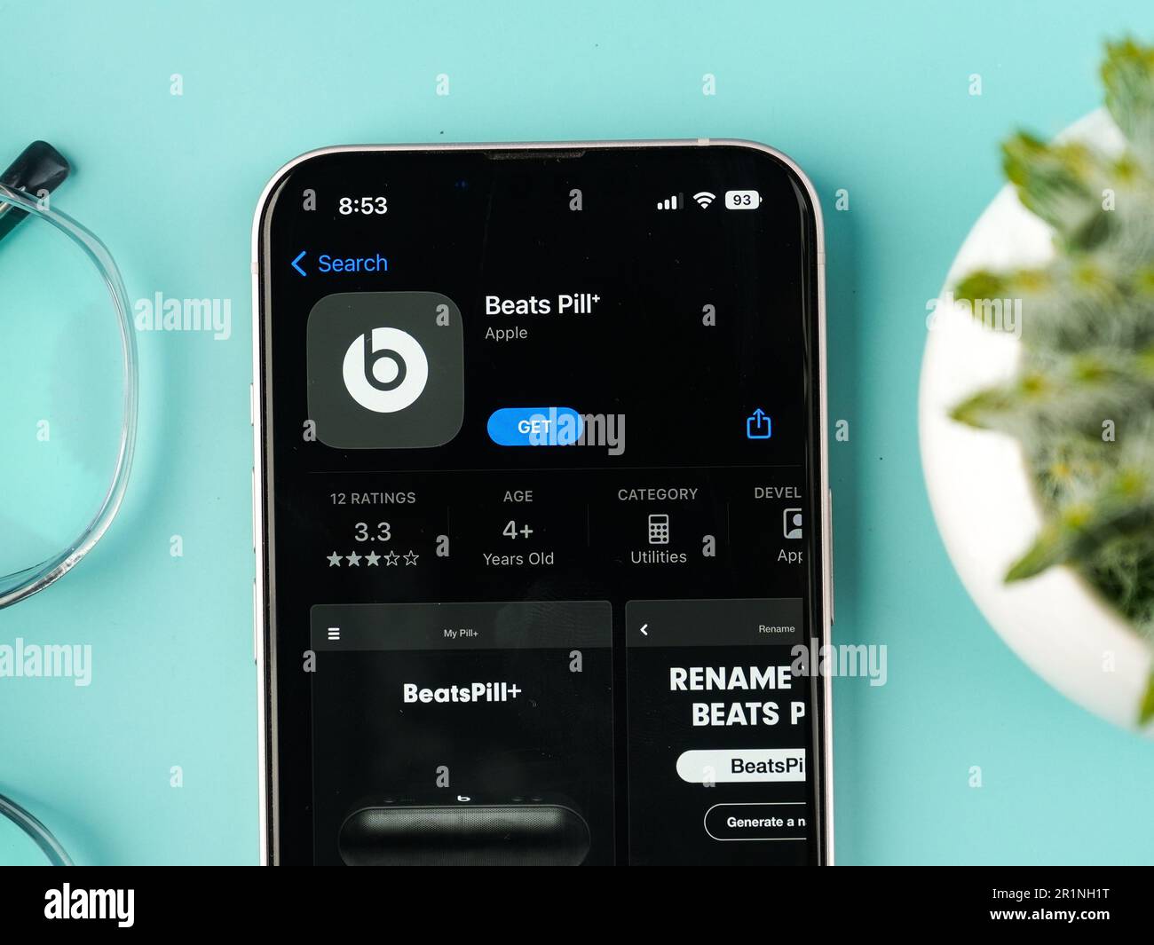 Screen Beats West Bangal, India - February 20, 2023 : Beats Electronics on phone ...