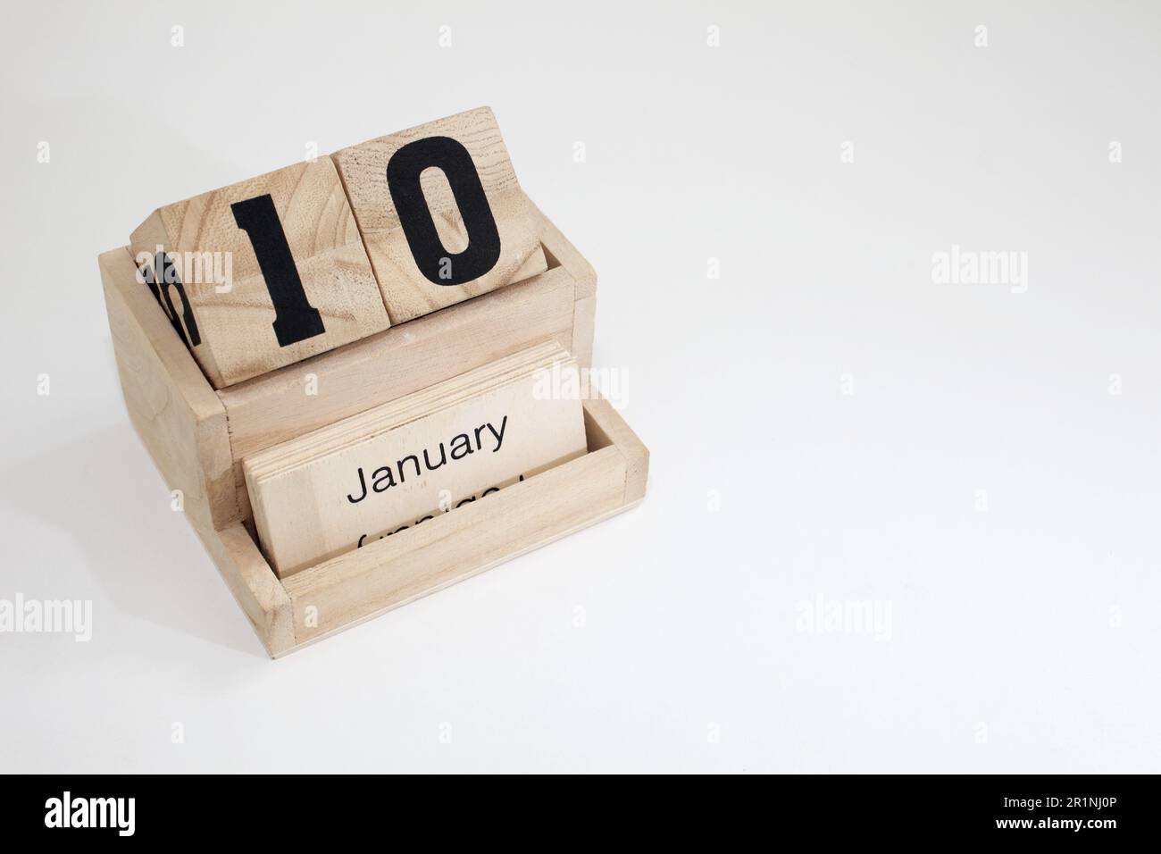 Wooden perpetual calendar blocks for January Stock Photo Alamy Wooden perpetual calendar blocks for January Stock Photo Alamy
