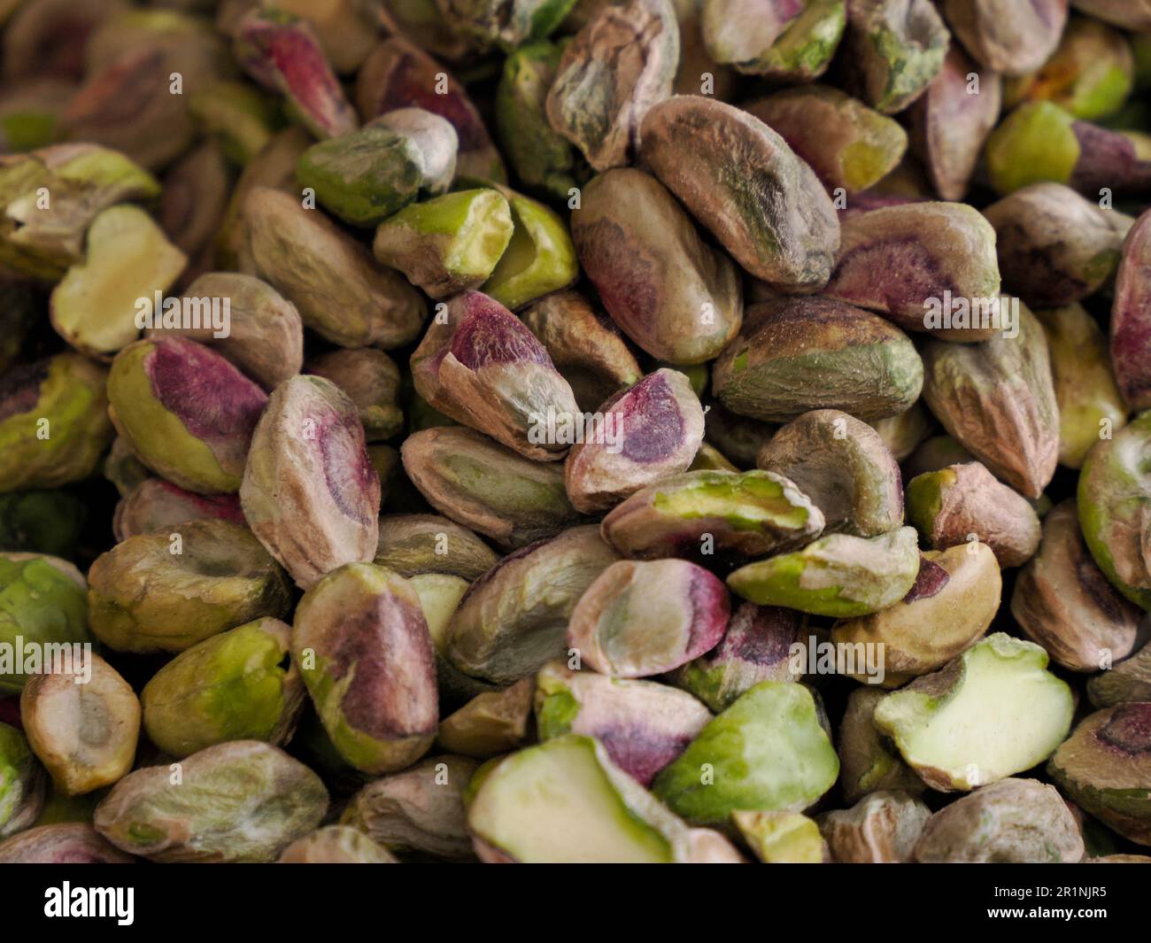 Bronte pistachio at street food market in Ortigia, Siracuse in sicily