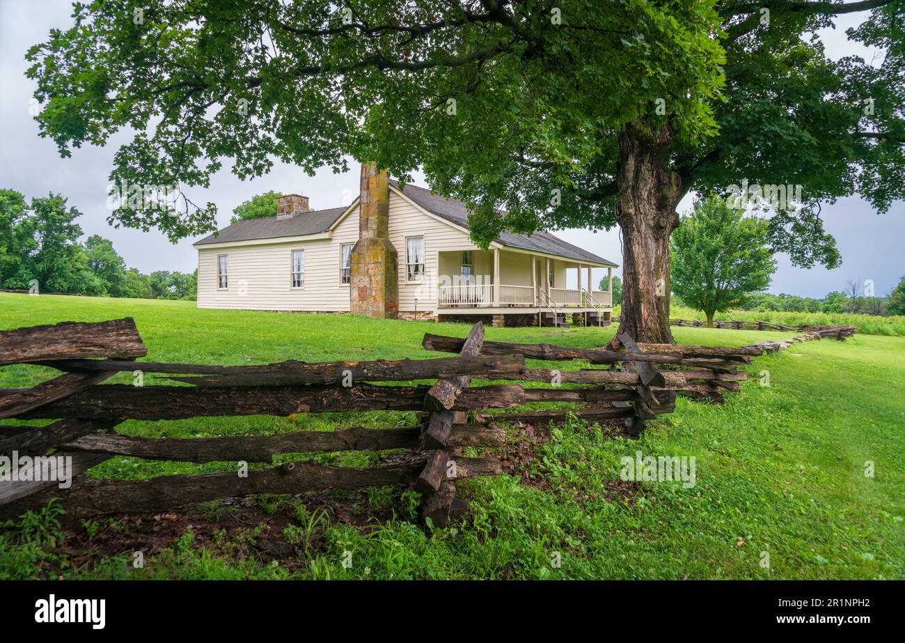 Wilson's Creek National Battlefield, in the Ozarks, Missouri Stock ...