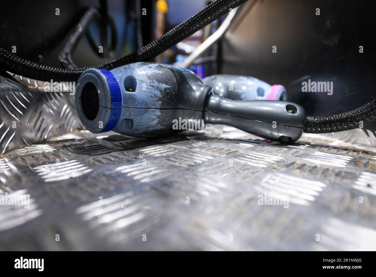 Champi'folies dark ride blaster gun for riders at Le Pal in France ...