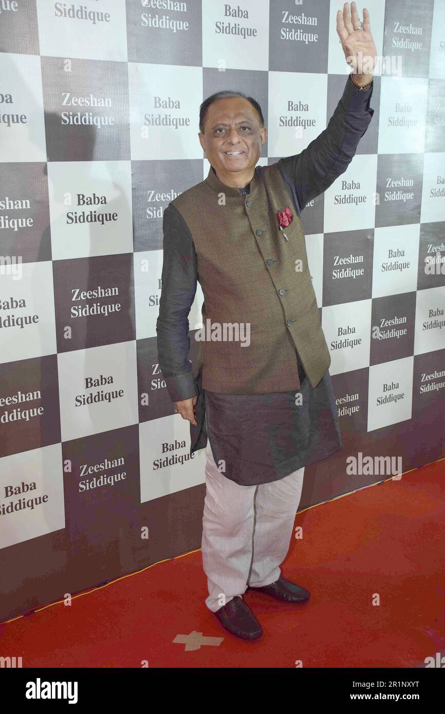 Majeed Memon, Indian Politician, criminal lawyer, Baba Siddique party, Mumbai, India, 25 June 2017 Stock Photo