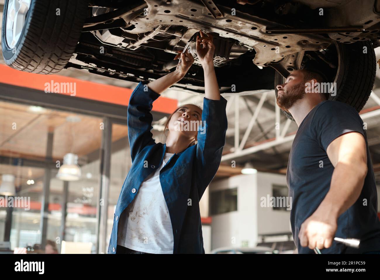 She has a good sense of how mechanical parts fit and function together