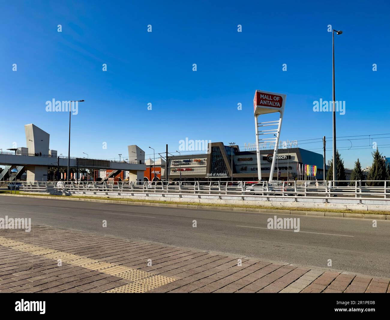 Shopping Mall of Antalya, Kepez, Antalya, Turkey Stock Photo