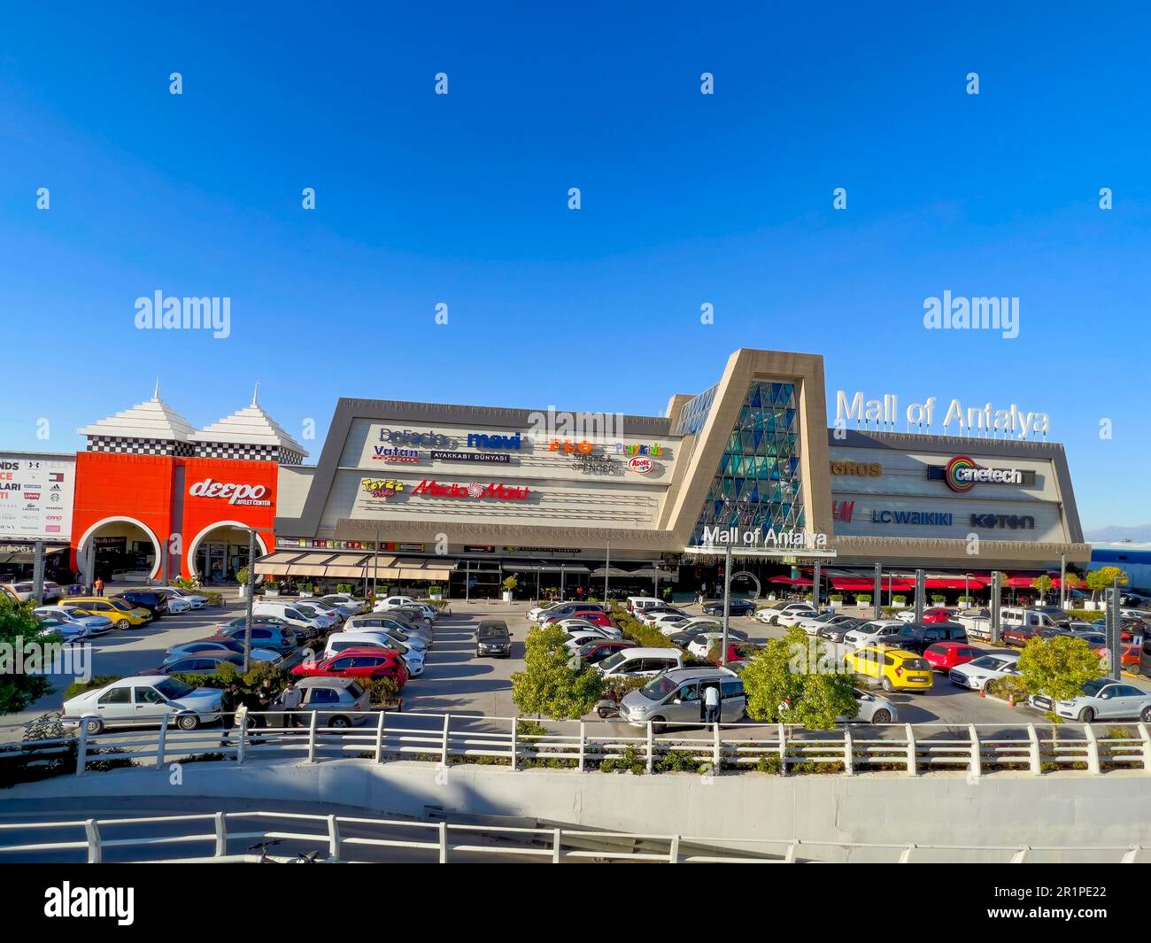 Shopping Mall of Antalya, Kepez, Antalya, Turkey Stock Photo