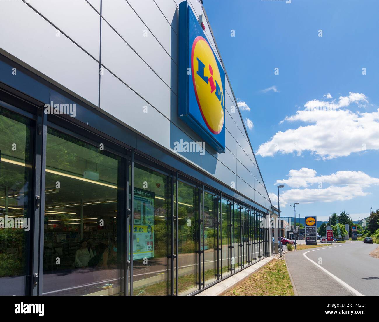Lidl supermarket in rheintal hires stock photography and images Alamy