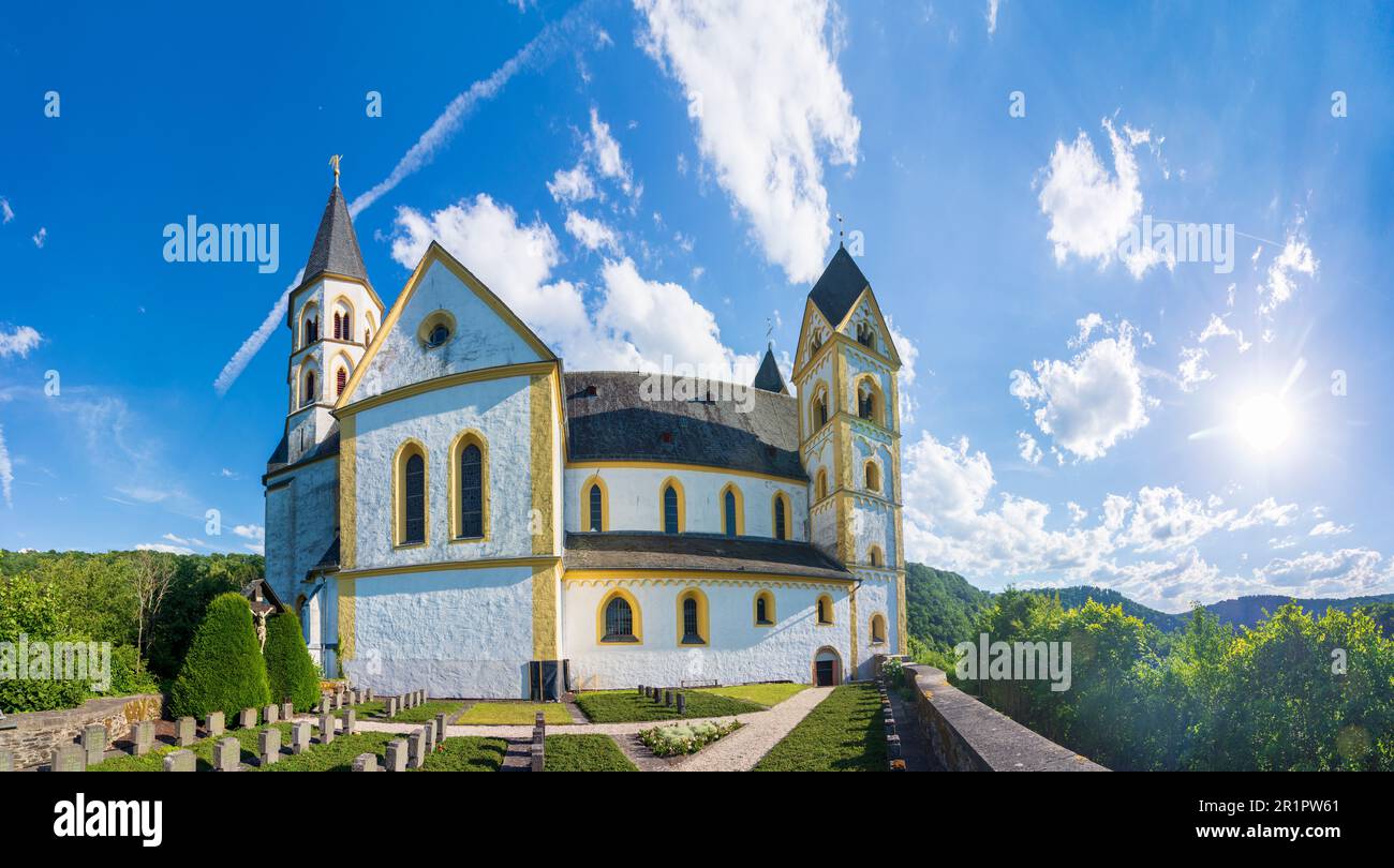 Obernhof, Arnstein Abbey, church in Lahntal, RhinelandPalatinate