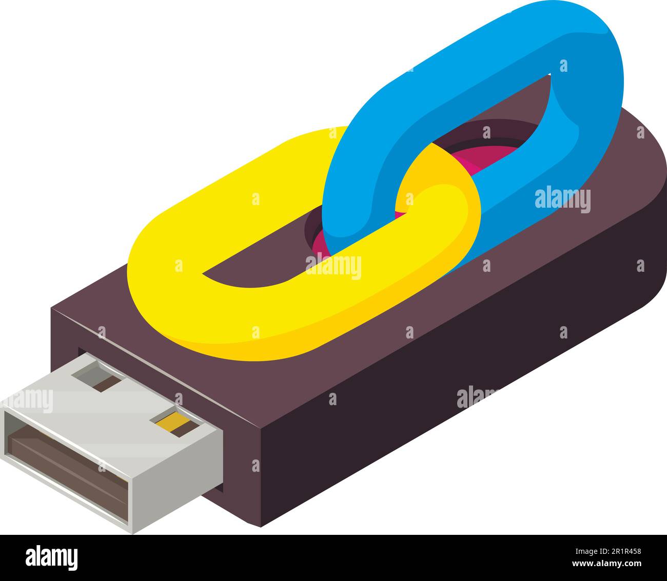 Digitial connection Stock Vector Images - Alamy