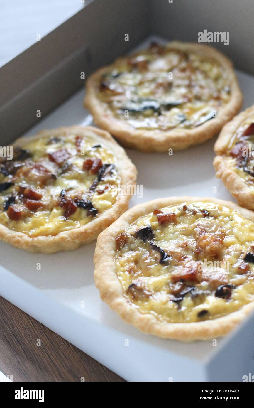 Lorraine quiche hot pie mushroom spinach bacon quiche best recipe