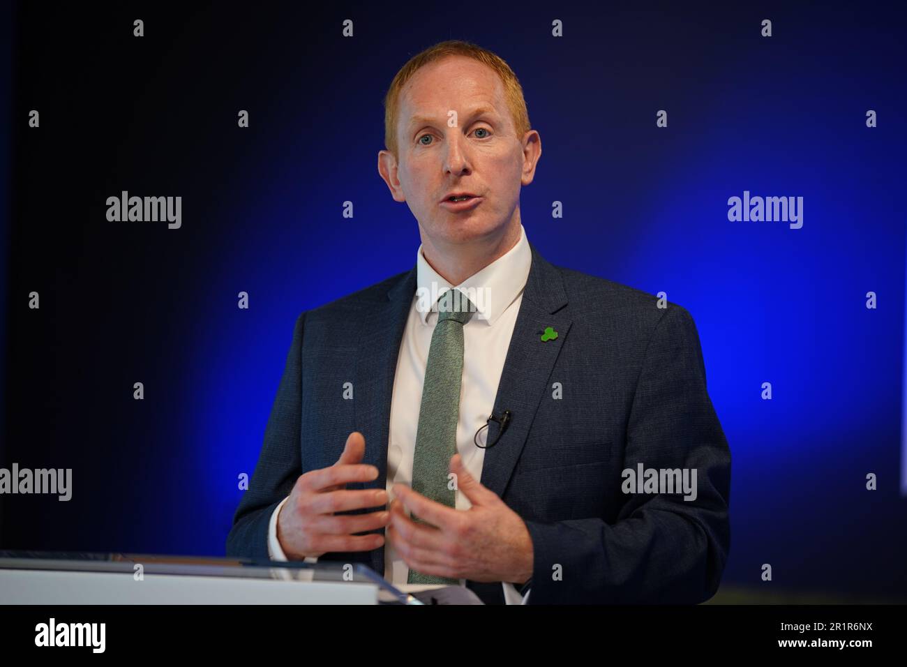 IDA Ireland CEO Michael Lohan speaking at Analog Device manufacturing