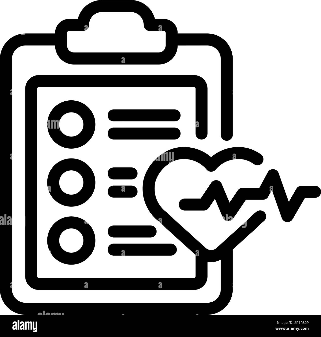 Muscle heartrate training icon outline vector. Arm body. Strong power Stock Vector