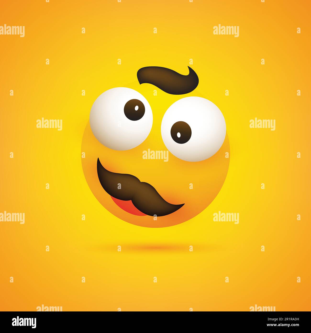 Squinty Eyes Smiley Face