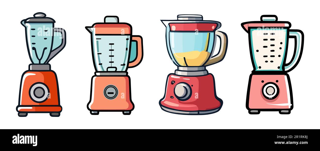 Retro Blender Clip Art